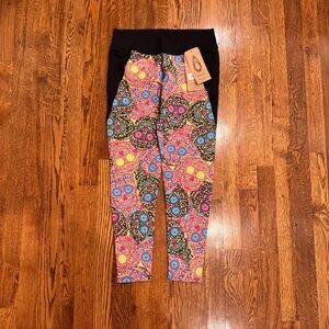 NWT Dona Jo Women’s Colorful Leggings Size 2